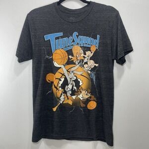 Space Jam Tune Squad Graphic T-Shirt Looney Tunes Basketball Movie Tee Small